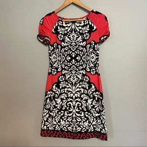 INC INTERNATIONAL CONCEPTS floral pull on dress